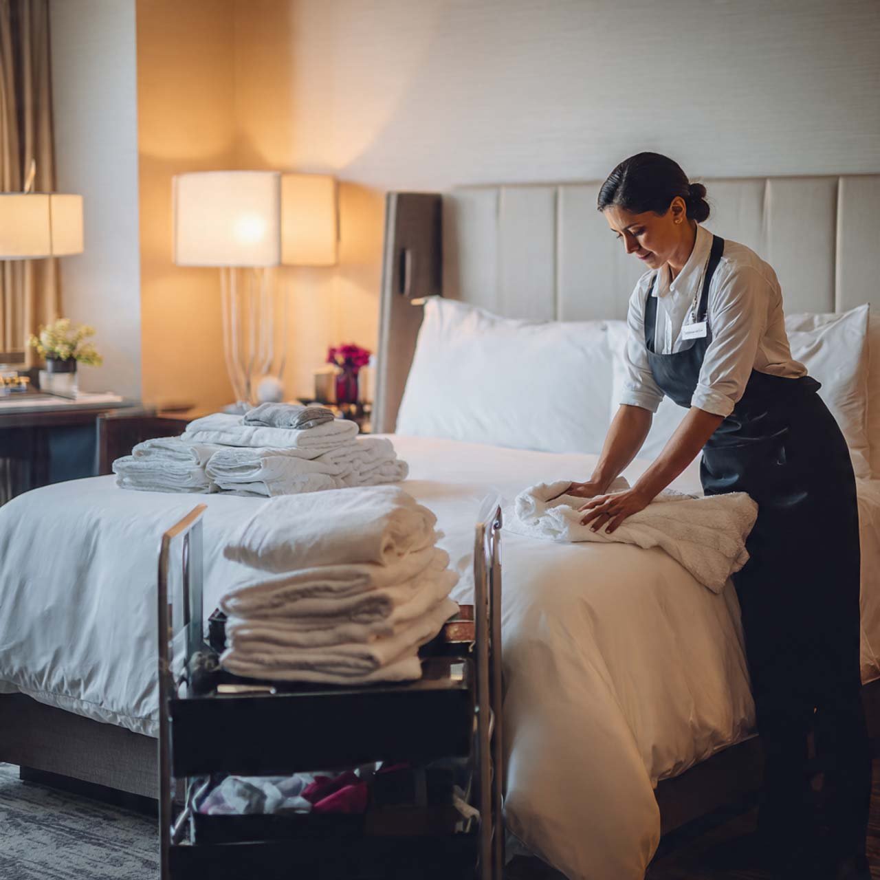 Hotel housekeeping and room service
