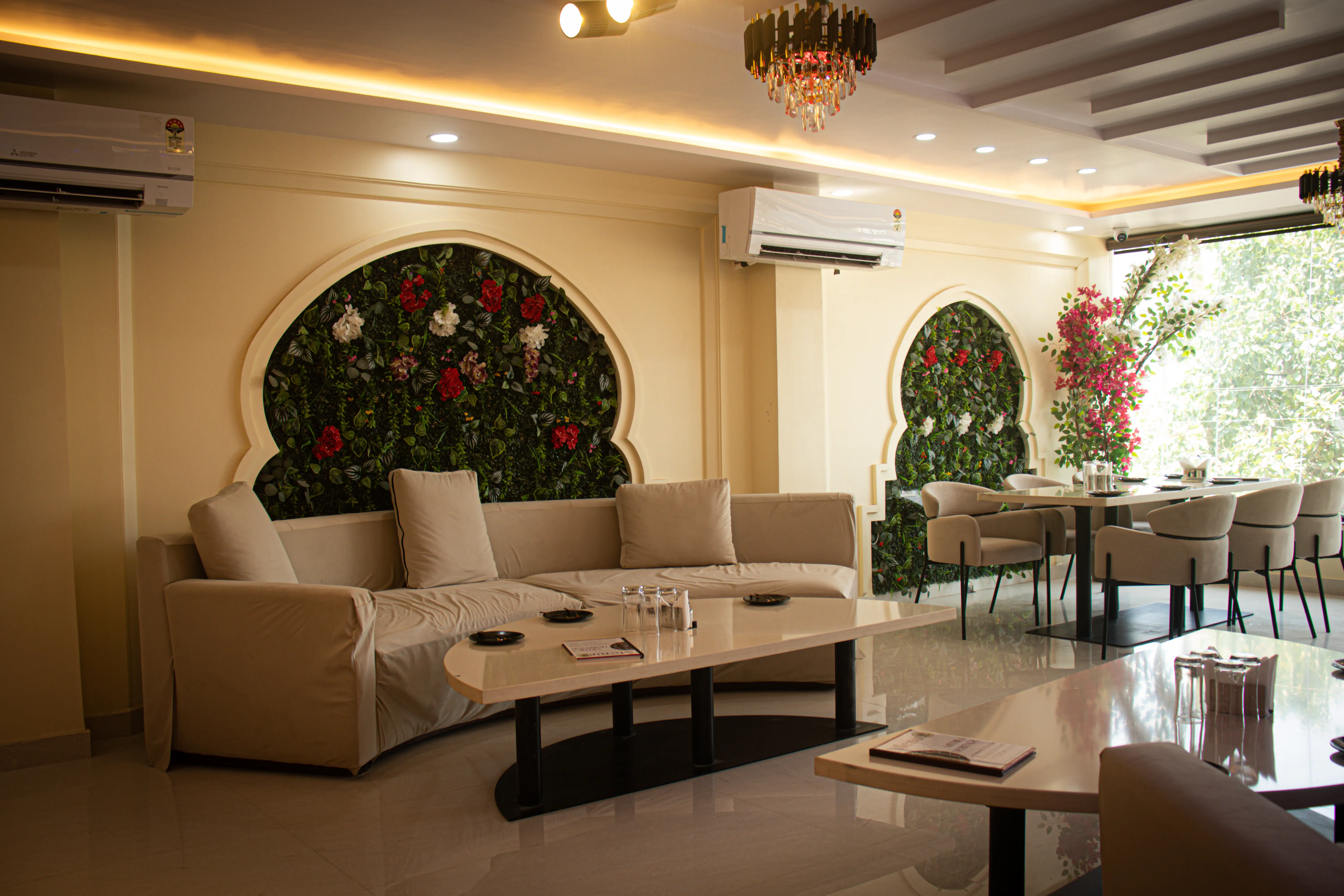 Luxury meeting area