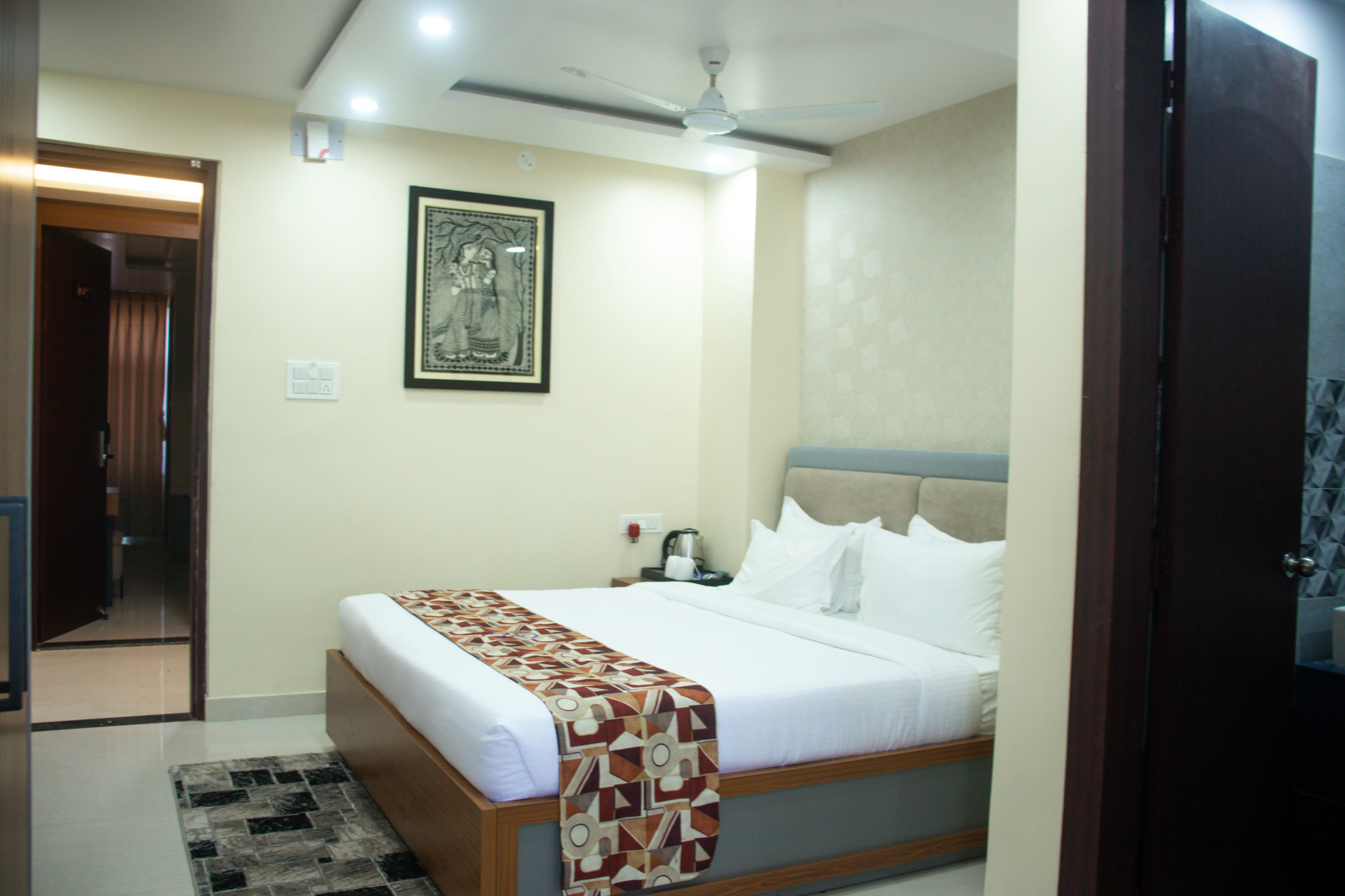 Luxury Heritage Deluxe Room with modern amenities