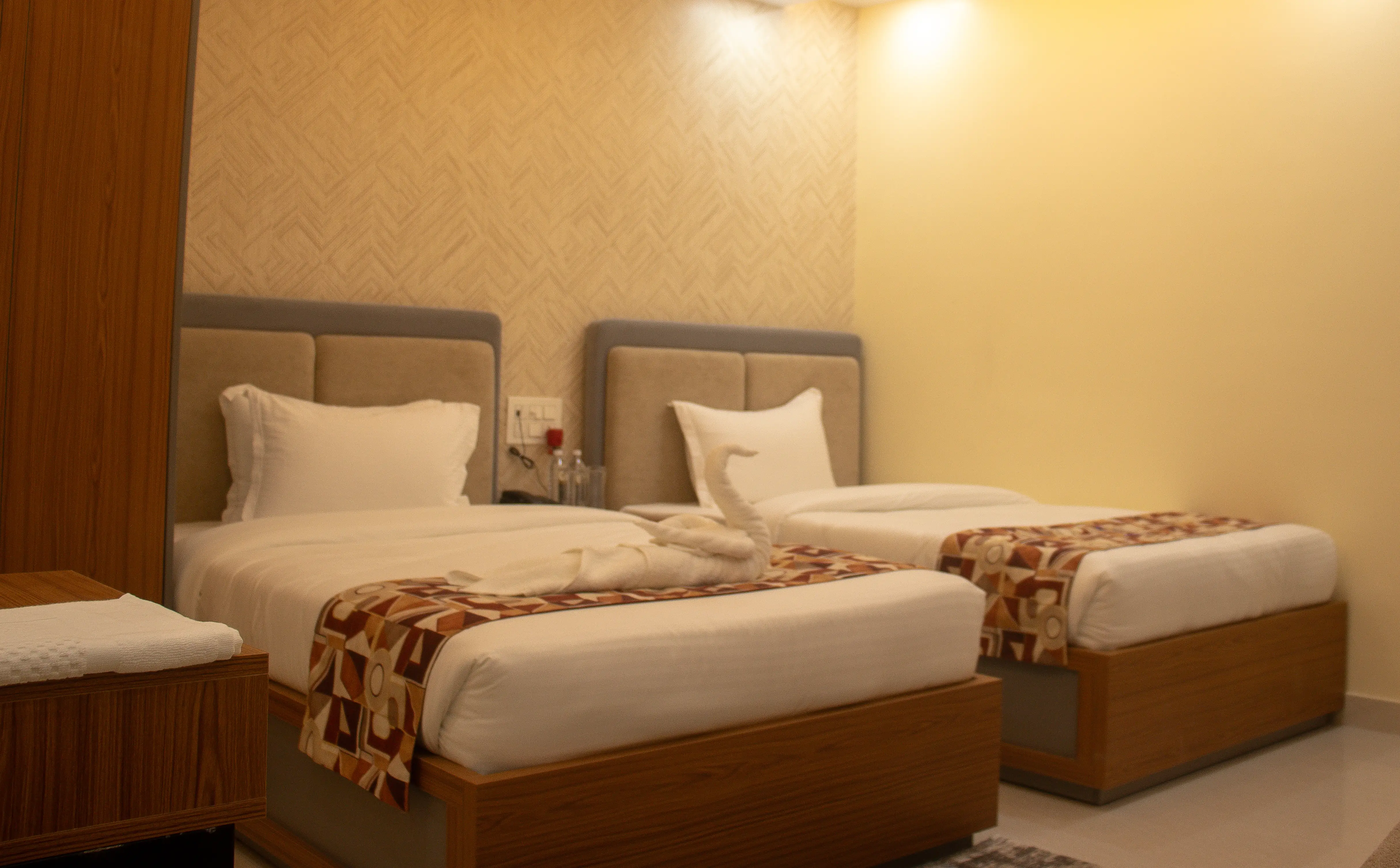 Luxury Heritage Deluxe Room with modern amenities
